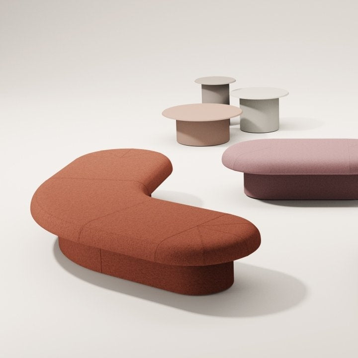 Drage Circular Pouf
