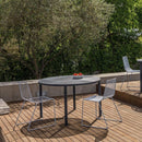 Marina Out Sled Chair with Metal Wire Mesh