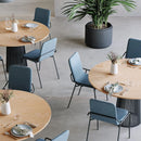 Dupont Stacking Chair Upholstered