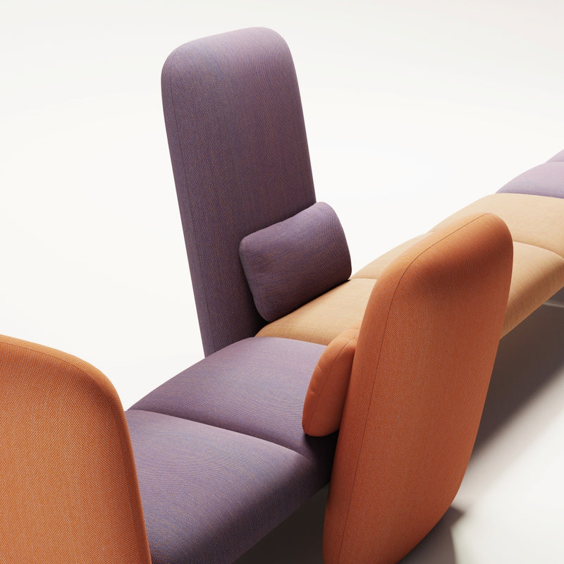 Metric Modular Seating Elements - Three Seater Bench
