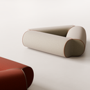 Pod Tri -Triangle Fully Upholstered Bench