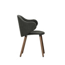 Dua Wood Base with Armrests - Minimum of 4 Required