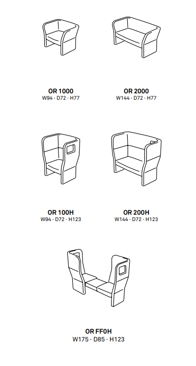 Oracle Face to Face Sofa with Table