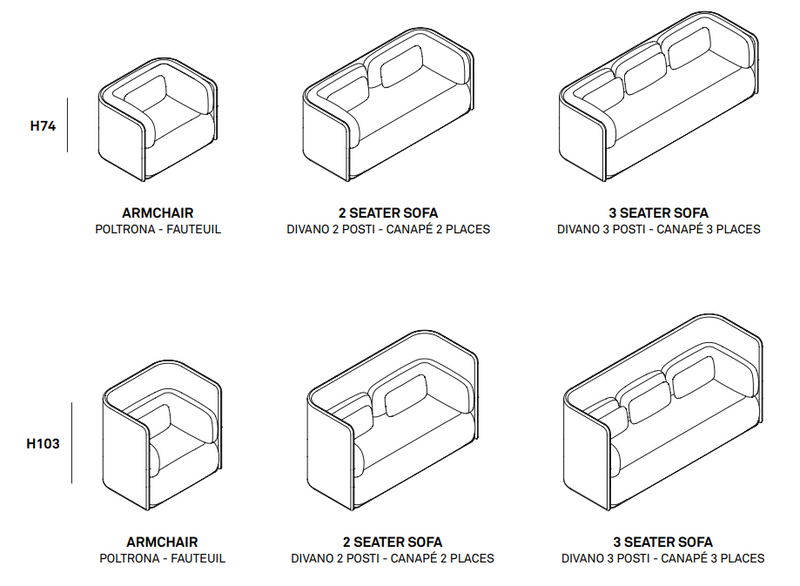 Sho 3 Seater Sofa