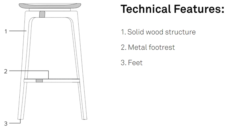 Tod High Stool