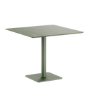 Globe Table | Square Wood Top | Square Base