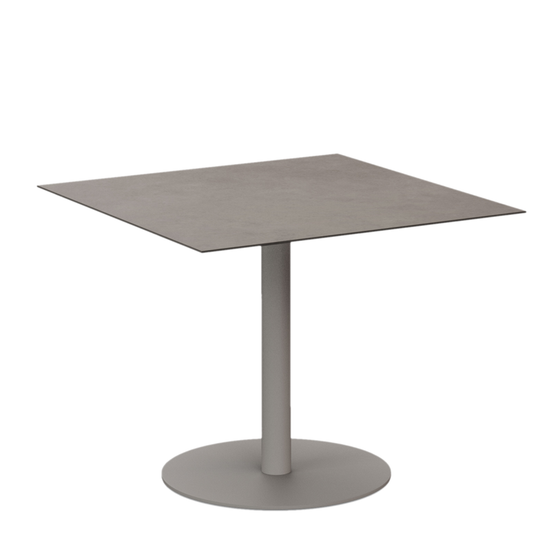 Globe Outdoor Pedestal Table - Square