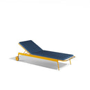 Kissi Sun Lounger with Wheels