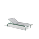 Kissi Sun Lounger with Wheels
