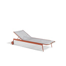 Kissi Sun Lounger with Wheels