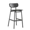 Ojai Metal Stool Upholstered