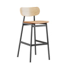 Ojai Metal Stool Upholstered
