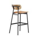 Ojai Metal Stool Upholstered