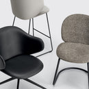 Dua Wood Base with Armrests - Minimum of 4 Required