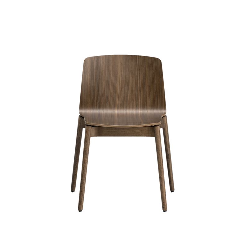 Rama Wood High Back Stool - Pack of 4