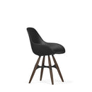 Rhone Side Armchair w/ Steel Base