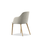 Rhone Side Armchair w/ Wood Dowel Base