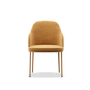 Rhone Side Armchair w/ Steel Base