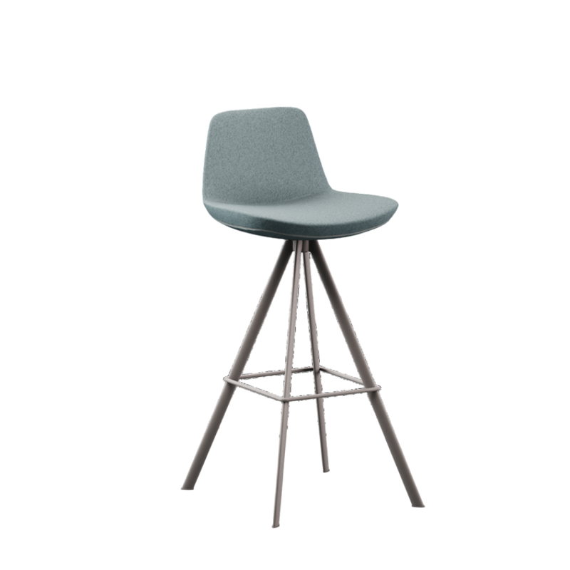 Pera Ellipse Swivel Barstool