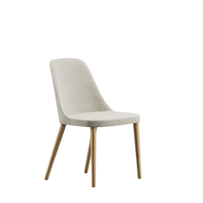Rhone Side Chair w/ Wood Dowel Base