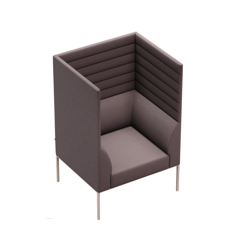 Noda High Back Armchair