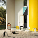 Yard Counter Stool with Armrest