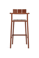 Yard Counter Stool with Armrest