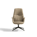 Hive Soft Lounge Chair | High Back | Aluminum Swivel Base