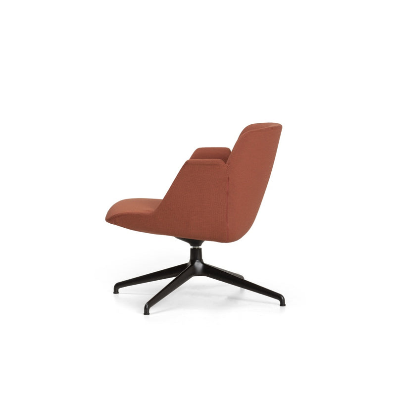 Hive Lounge Chair | Low Back | Aluminum Swivel Base