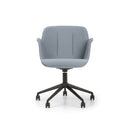 Hive Soft Mini Chair 5-Spoke Aluminum Swivel Base