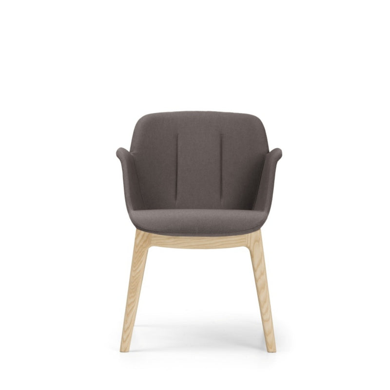 Hive Mini Chair | Low Back | Wood Base