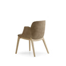 Hive Soft Mini Chair | Low Back | Wood Base