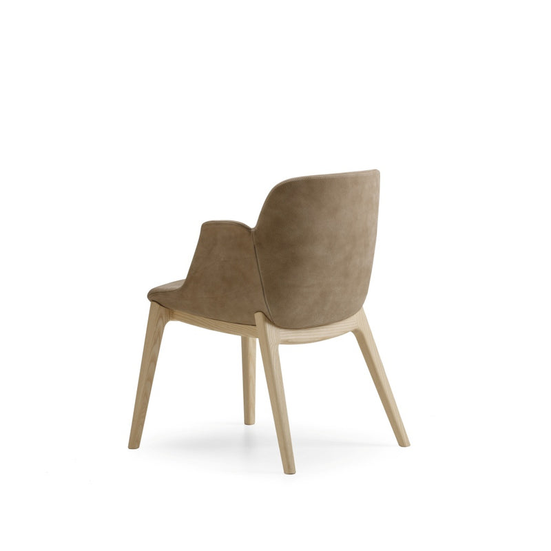 Hive Mini Chair | Low Back | Wood Base