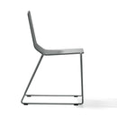 Marina Out Sled Chair with Metal Wire Mesh