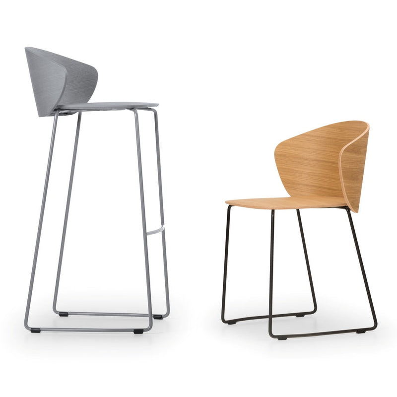 Not Wood High Barstool