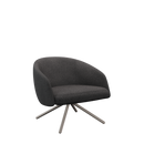 Bonny Wood Swivel Lounge Chair