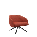 Bonny Wood Swivel Lounge Chair