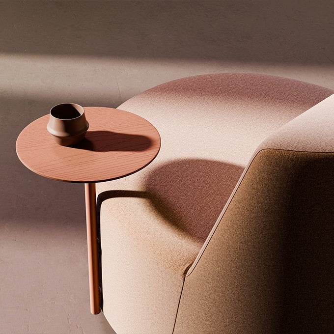 Bold Lounge Chair with Side Table