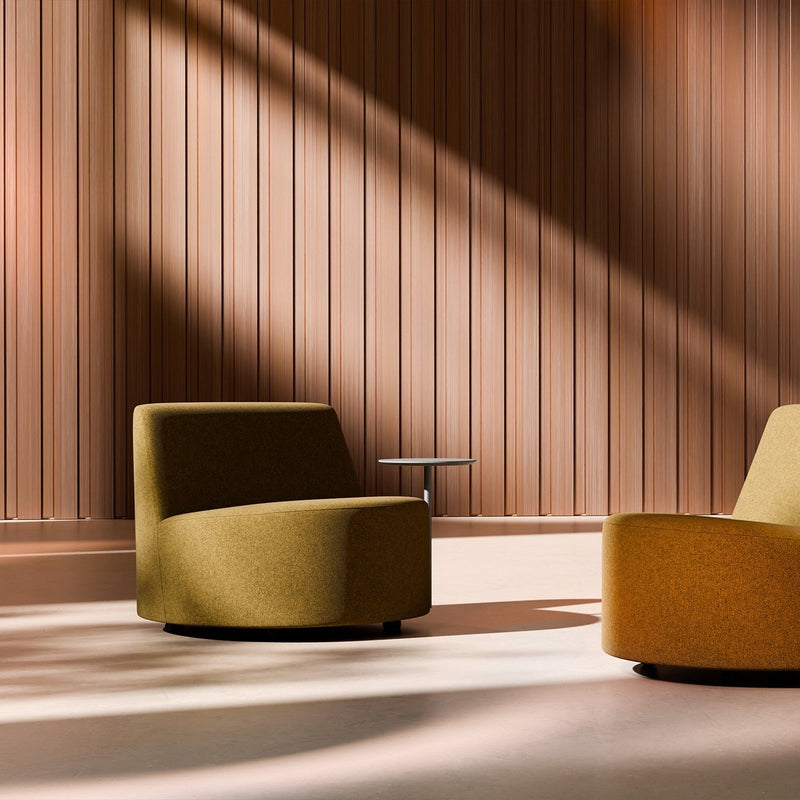 Bold Lounge Chair with Side Table