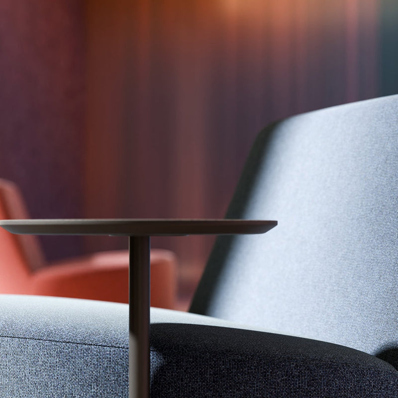 Bold Lounge Chair with Side Table