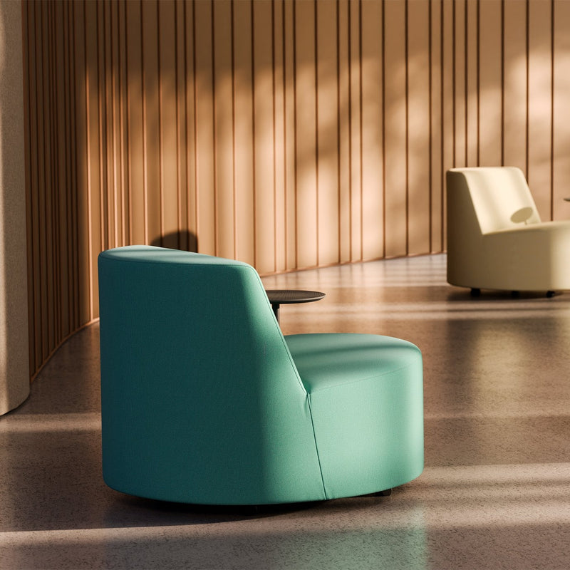 Bold Lounge Chair with Side Table