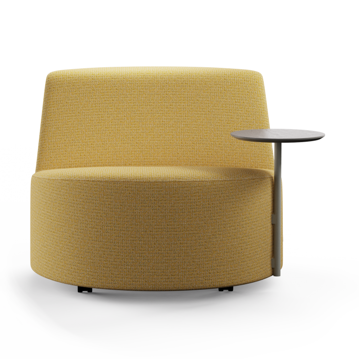 Bold Lounge Chair with Side Table
