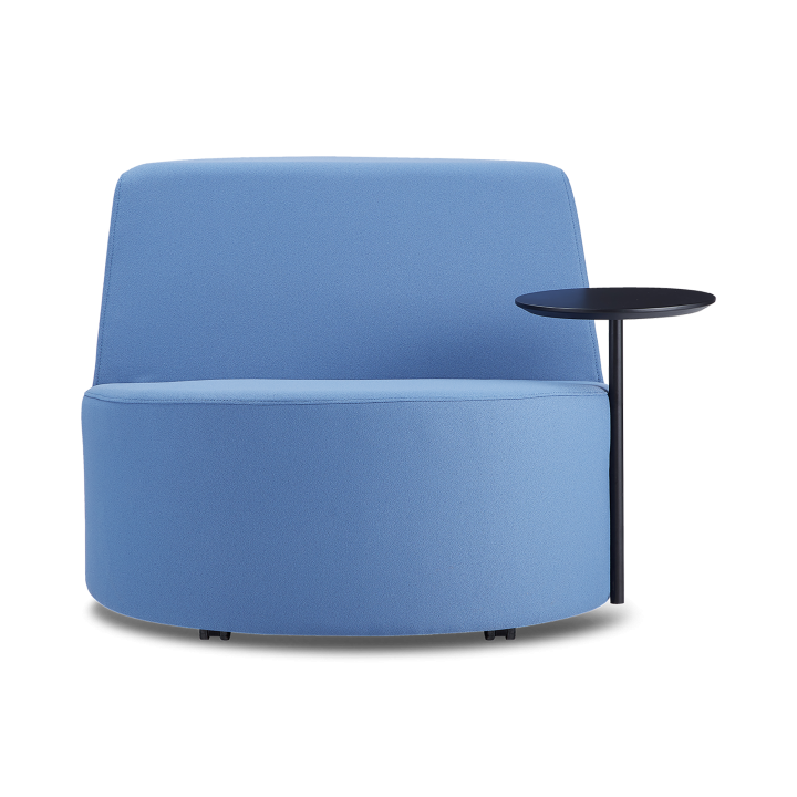 Bold Lounge Chair with Side Table