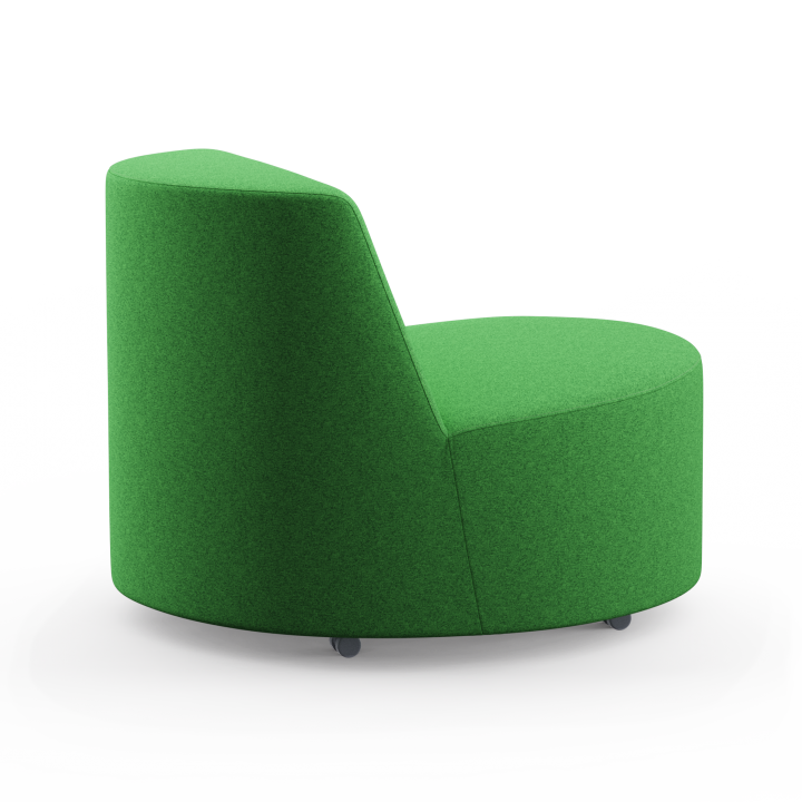 Bold Lounge Chair with Side Table