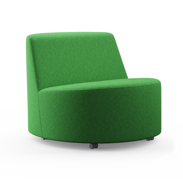 Bold Lounge Chair with Side Table