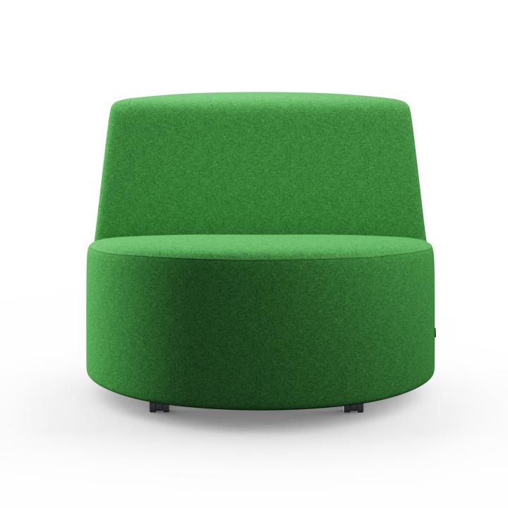 Bold Lounge Chair with Side Table