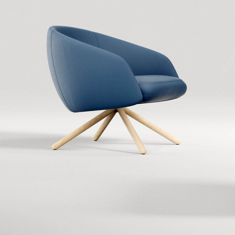 Bonny Metal Swivel Lounge Chair
