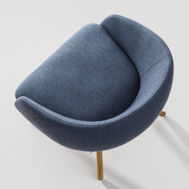 Bonny Metal Swivel Lounge Chair