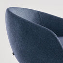 Bonny Wood Swivel Lounge Chair