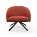 Bonny Wood Swivel Lounge Chair